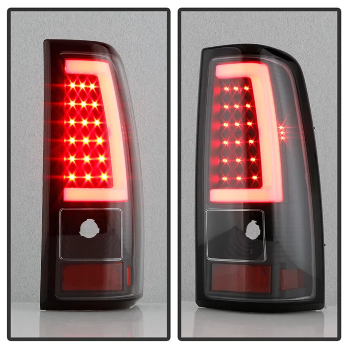 9048708 – SPYDER Tail Light Assembly, LED Clear Lens Black Housing Red/ White Bulbs Set Of 2 - view 3